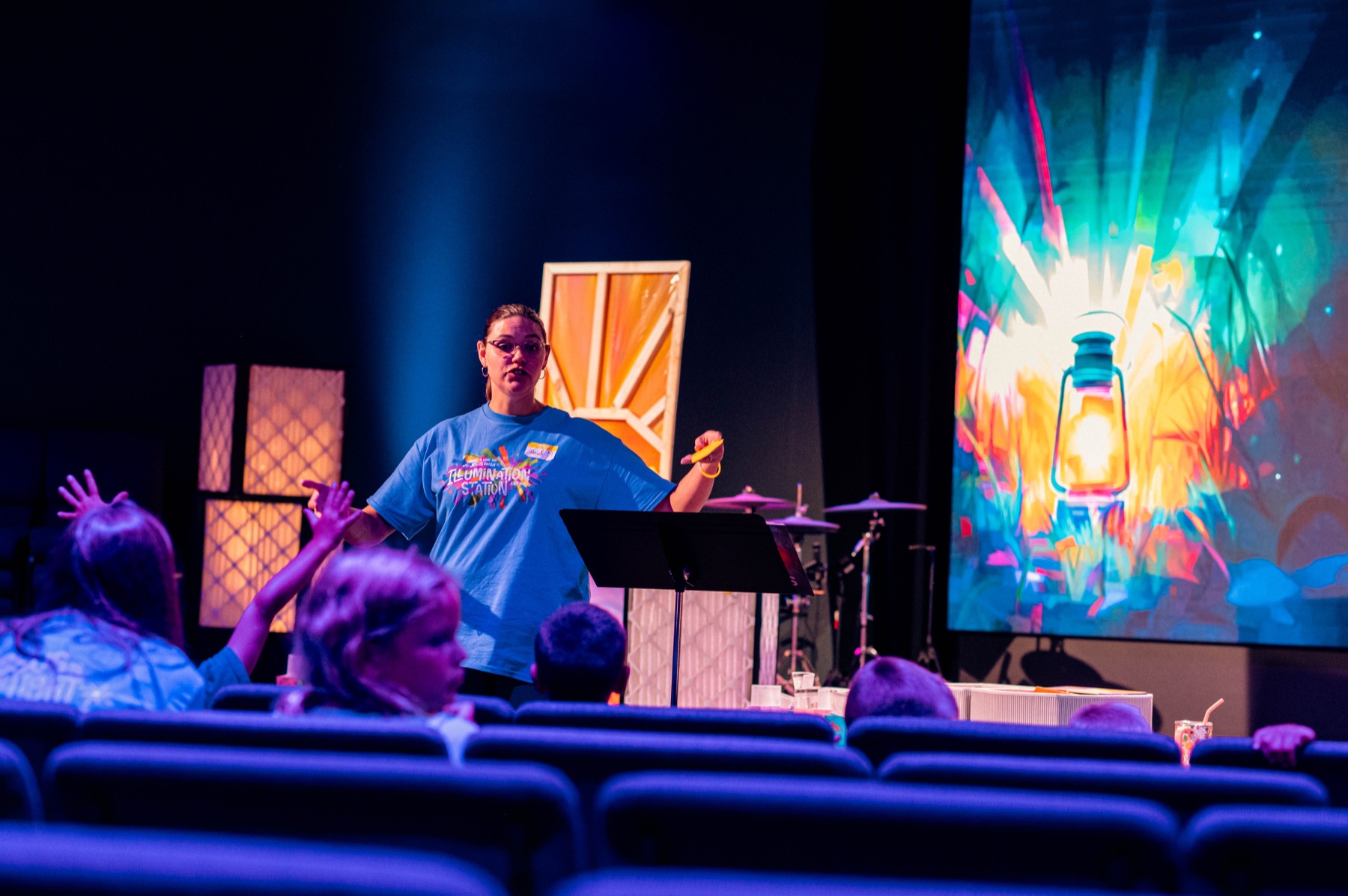 Teaching time in the sanctuary